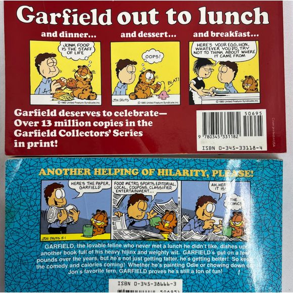 Jim Davies Garfield Odie comic books figurines Vintage Danbury Mint collectible - Picture 12 of 13